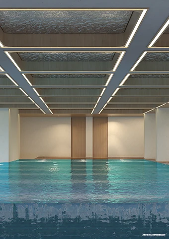 Swimming Pool & Kids Pool with Deck